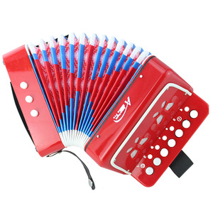 迷你儿童手风琴启蒙早教乐器益智玩具生日礼物区域包邮送背带