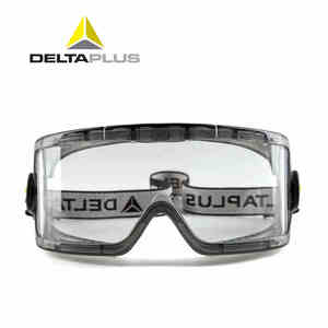 代尔塔 101104 PC 镜片 透明 防护 眼镜 防目镜 防雾 喷溅 防刮擦