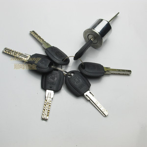 新款豪迪锁具老式防盗门十字锁芯升级版超b级锁头磁性锁芯盼门