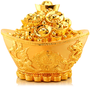 礼艺佳 金元宝摆件大号创意存钱可爱储钱罐包邮开业招财风水礼品