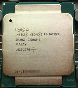 intel xeon e5-2678v3 正式版 cpu 2.5ghz十二核 图形工作站专用