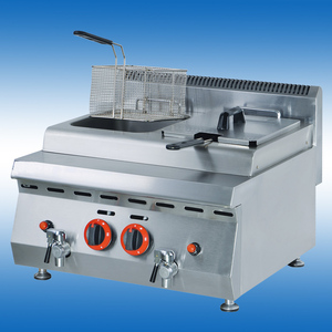 燃气炸炉yf-6 6商用 燃气炸锅 炸臭豆腐机 豪华炸炉