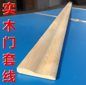 樟子松实木门挡条门挡线门套线条原木线条