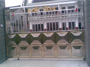 不锈钢围墙门,院墙门 防盗门