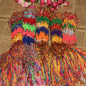 35巧妹子手工作坊淘宝民族风复古饰品手链纯手工彩线编织手链手镯