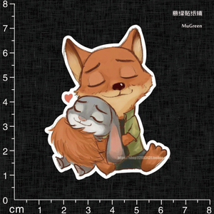 疯狂动物城手绘 兔子