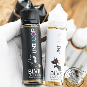 美国正品blvk unicorn独角兽烟油 混合水果 60ml黑白兽 17年旧油