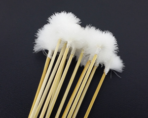 采耳工具鹅毛棒 扬州采耳 耳扒洁耳 儿童掏耳 扫耳棒细棒单根价_阿里