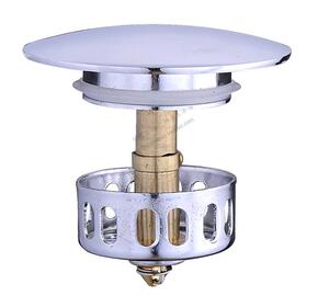 铜制浴缸下水器过滤网篮提篮硅胶弹跳塞头堵头淋浴房下水配件塞子