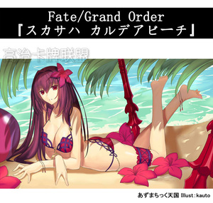 [会场限定]同人橡胶卡垫 fate grand order fgo 斯卡哈 全新现货