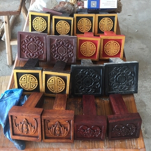 实木牌匾木托 安装方式与配件 牌匾安装支架支撑悬挂固定 牌匾托