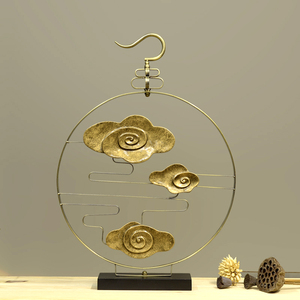 新中式招财祥云摆件