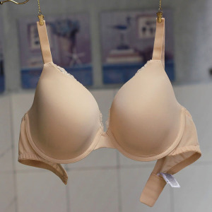 p156 肤色定型光面有钢圈全罩杯大码文胸大罩杯内衣 70g80f85e