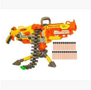孩之宝 nerf 火神发射器 儿童玩具软弹枪 散装