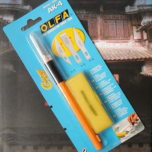 日本爱利华olfa ak-4 原装进口雕刻刀/多用刻刀/宽口笔刀/模型刀