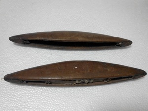 民国木凌子织布梭民国妇人织布木梭子纺织木用具2个70元