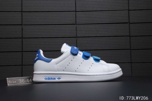 阿迪达斯adidas stan smith 三叶草 史密斯魔术贴 复古板鞋图片