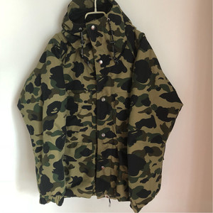 bape 1st camo 迷彩羽绒服
