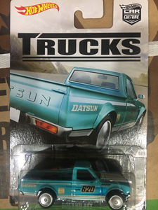 风火轮汽车文化系列datsun达特桑620皮卡 全新原包,品