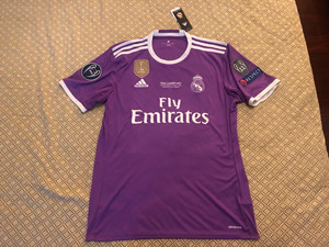 全新 皇家马德里 16-17 1617 欧冠决赛 球衣 c罗