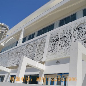 新品厂定制幕墙h铝板装饰外墙造型氟碳漆铝单板镂空雕刻花纹镜面