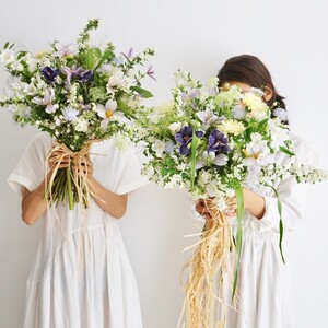 进口天然拉菲草绑花束丝带鲜花包装纸材料绑带紮带草绳线花店用品