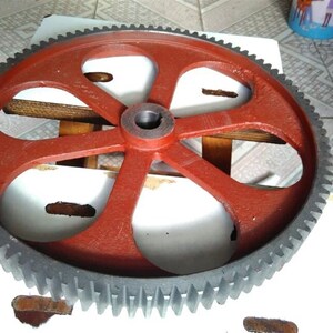 亦盛达25型和面机大齿轮主动轮y和面机g配件亦盛达配件95齿原厂配