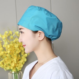 刺绣调节扣手术室帽子女月子包头帽牙医美容师医生护士帽男