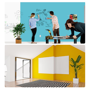 水性白板漆透明磁性漆墙面油涂鸦乳胶漆黑板专用儿童磁力漆吸涂料