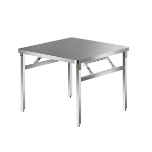 不锈钢折叠桌便式携户外小桌摆工作台可移动夜Q市子摊长条桌操作