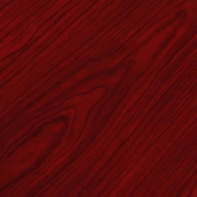 亮光红胡桃木纹音响波音衣柜翻新贴膜自粘家具贴纸软片932