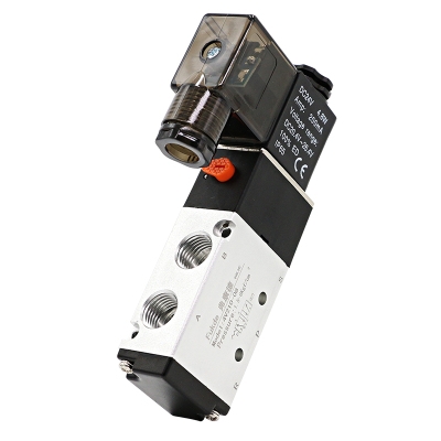y.电磁控制阀气阀开关4v210一08换向阀220v气缸电子阀24v气动电