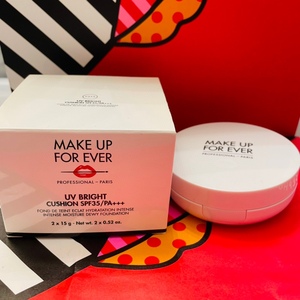 make up forever白盒气垫玫珂菲双效美白气垫粉底霜防晒遮瑕bb霜