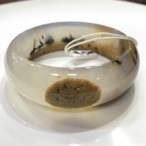 发丝玛瑙玉髓手镯