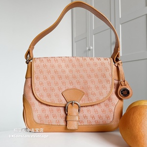 桐掌柜中古|dooney&bourke美国鸭子 橘色单肩包【已售】