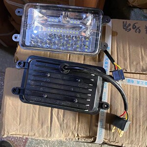 约翰迪尔拖拉机led灯芯适配454/554专用大视野前大灯灯芯12v—80v