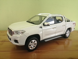 上汽原厂 1:18 上汽大通t60皮卡 白色 合金全开汽车模型 现货