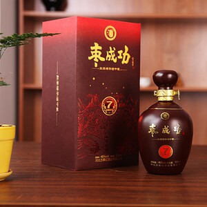 河北特产 行唐万果红酒业 枣木杠酒 红枣酒 枣成功酒 7年陈 46度