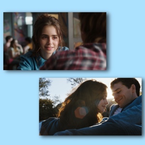 爱你罗茜 loverosie 欧美爱情电影海报 莉莉·柯林斯写真画报装饰