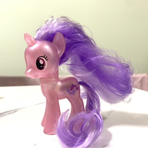 宝莉透明款海豚小马谷 儿童礼物限量款独角马包包挂件手机diy