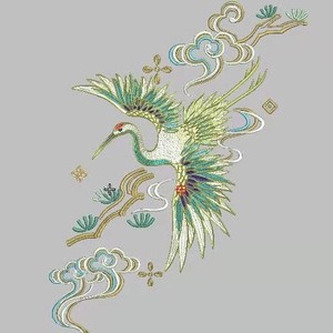 汉服制版 电脑刺绣绣布打版打带定制图案设计emb打样制卡绣花版带