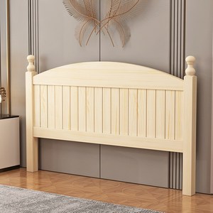 做2flzk_16实木床头板1.5米欧式经型靠背板简约8榻榻米双人济