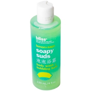 美国bliss 必列斯 柠檬 鼠尾草沐浴露 w酒店 国际 hotel 泡泡浴露