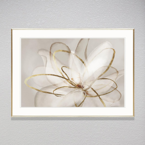 现代美法式轻奢客厅装饰画原版进口画芯透明之美餐厅玄关走廊壁画