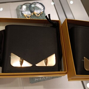 fendi/芬迪 小恶魔钱包 西班牙真品 直播不退不换