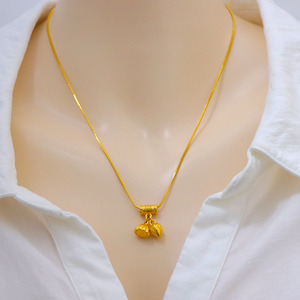 金六福项链女18k金