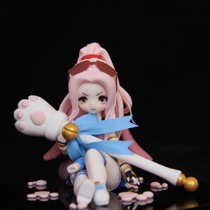 【六六】王者荣耀花木兰青春决赛季超轻粘土手办展示