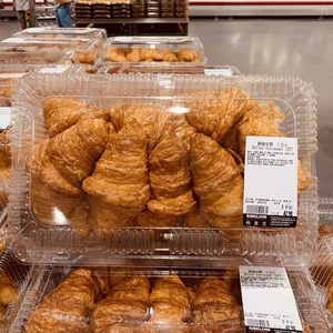 奶油可颂12个大羊角面包榛子巧克力可颂10个上海costco开市客代购