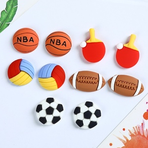 体育运动乒乓篮球足球diy饰品配件奶油胶手机壳材料包diy手工制作