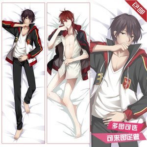 全职高手叶修张佳乐 动漫帅男伴二次元周边腐向长靠枕等身抱枕套